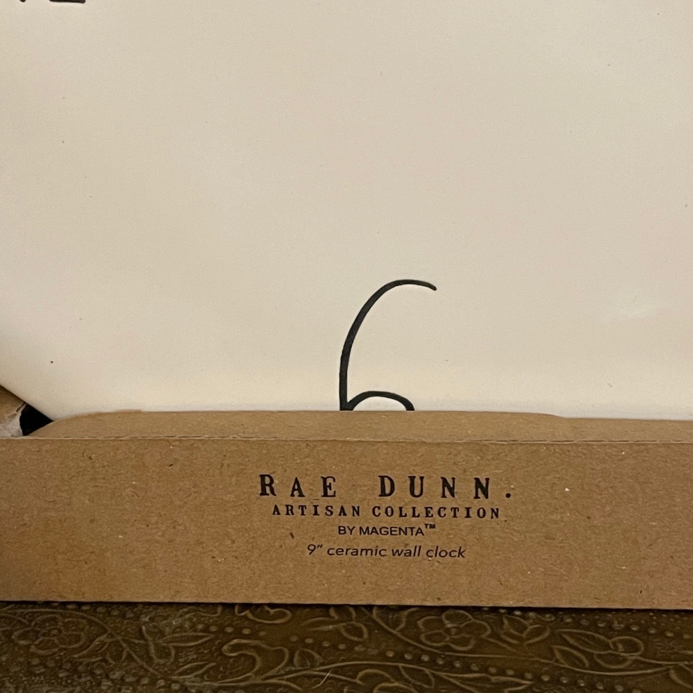 Rae Dunn Clock - Picture 3 of 3